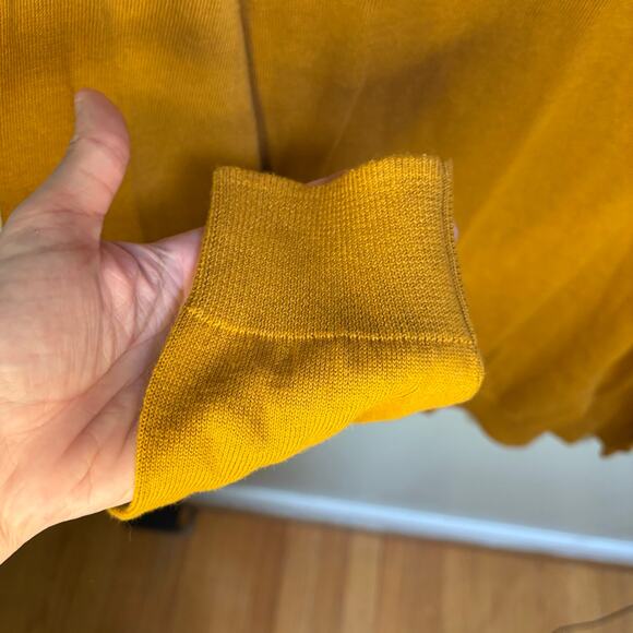 Amazon Essentials Rust Orange Large Knit Sweater NWT Minimalist Fall Lightweight - Picture 6 of 10